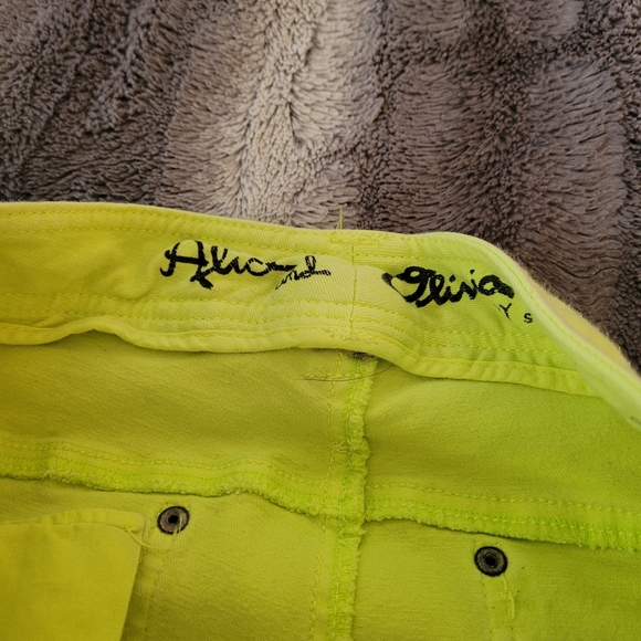 Alice + Olivia Neon Skinny Jeans - Picture 2 of 10